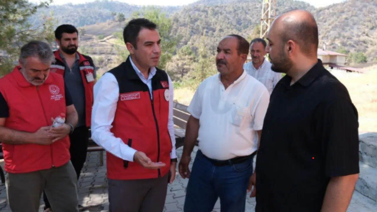 Kahramanmaraş’ta Yangın Sonrası Geçmiş Olsun Ziyareti