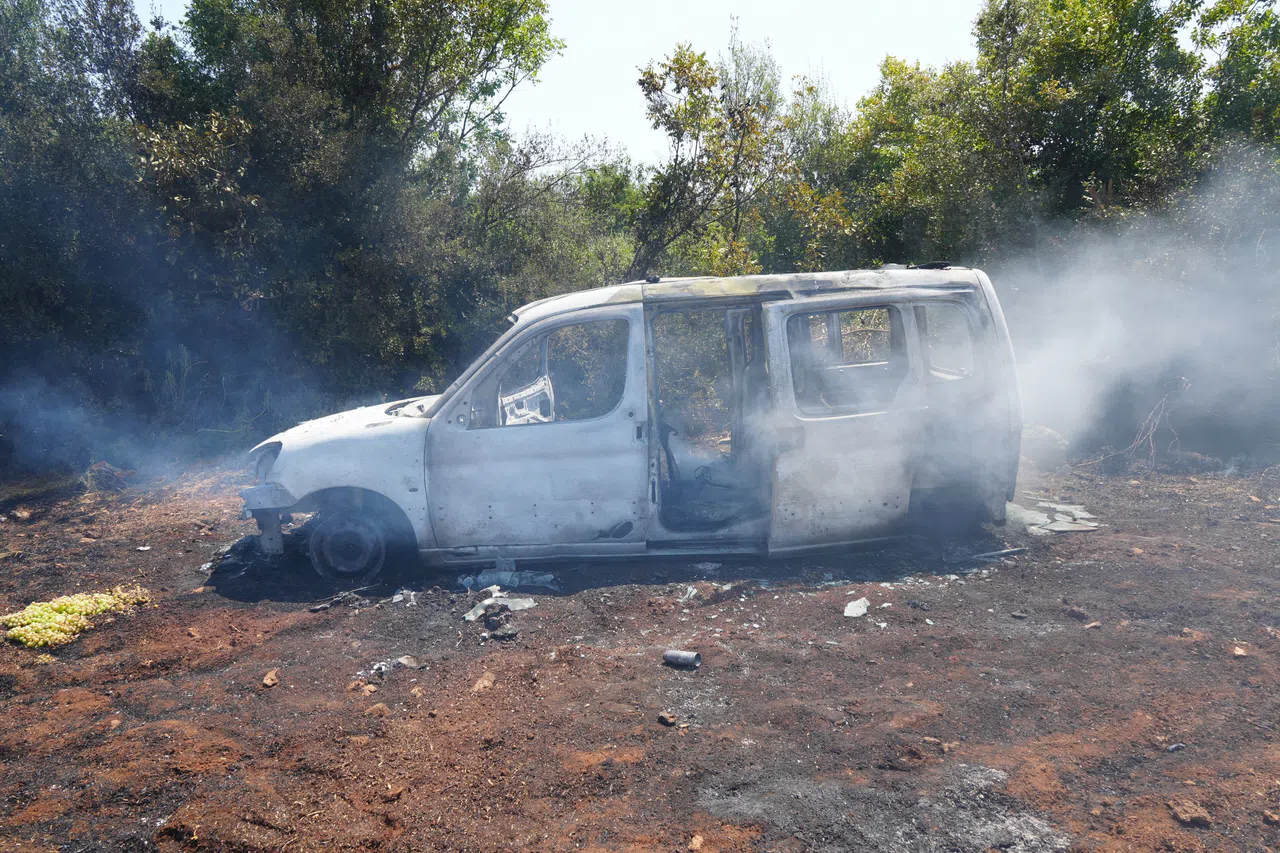 Çıkan Yangında Alevler Arasında Kaldılar