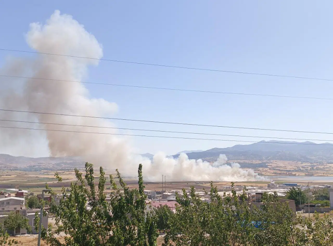 Kahramanmaraş’ta Aynı Anda İki Ayrı Noktada Yangın