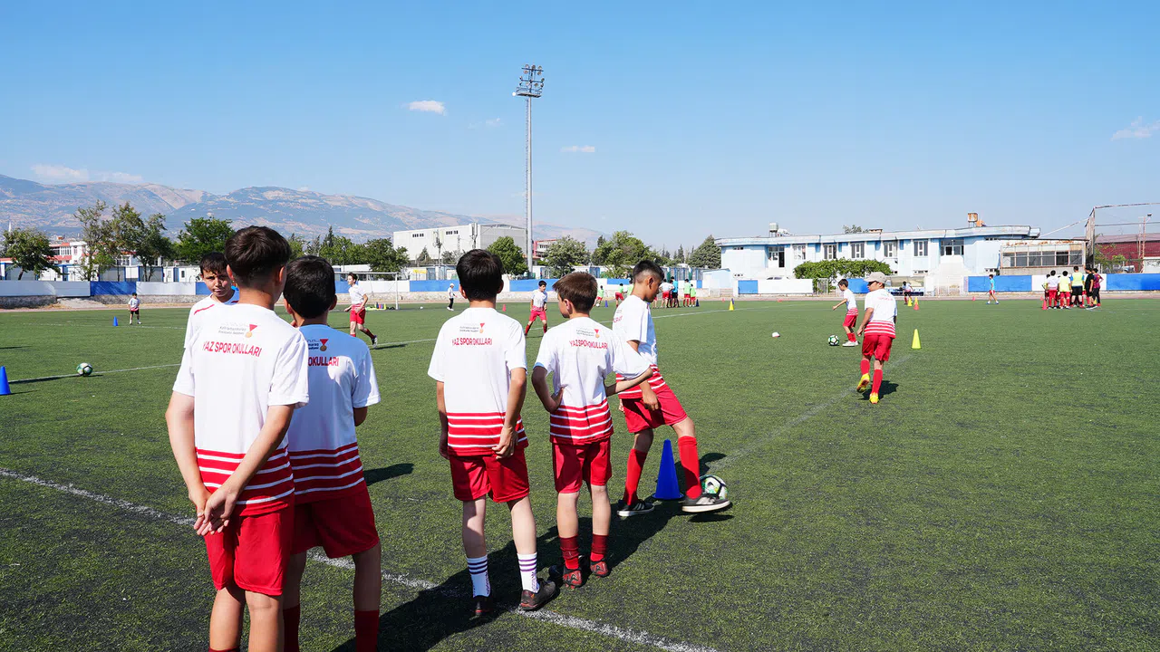 Kahramanmaraş’ta Yaz Tatili Sporla Renklendi