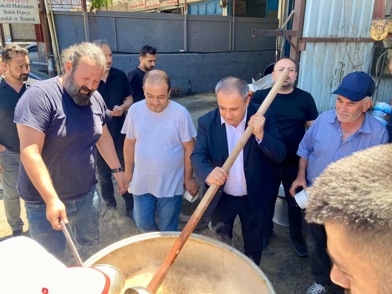 Kahramanmaraş’ta Aşure İkramı Yoğun İlgi Gördü