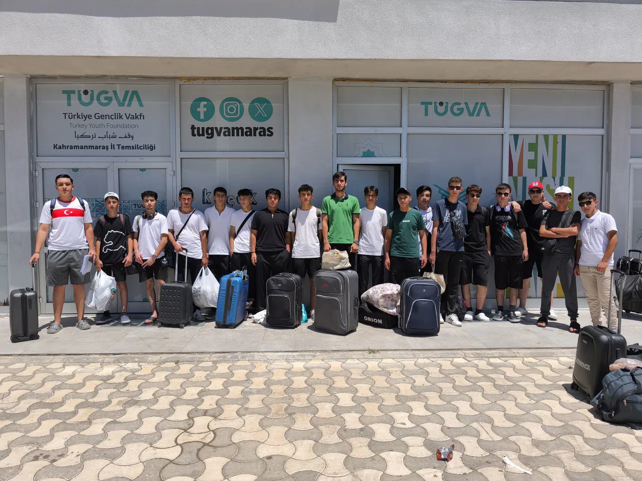 TÜGVA Kahramanmaraş’tan Edirne’ye Doğa Kampı Yolculuğu Başladı