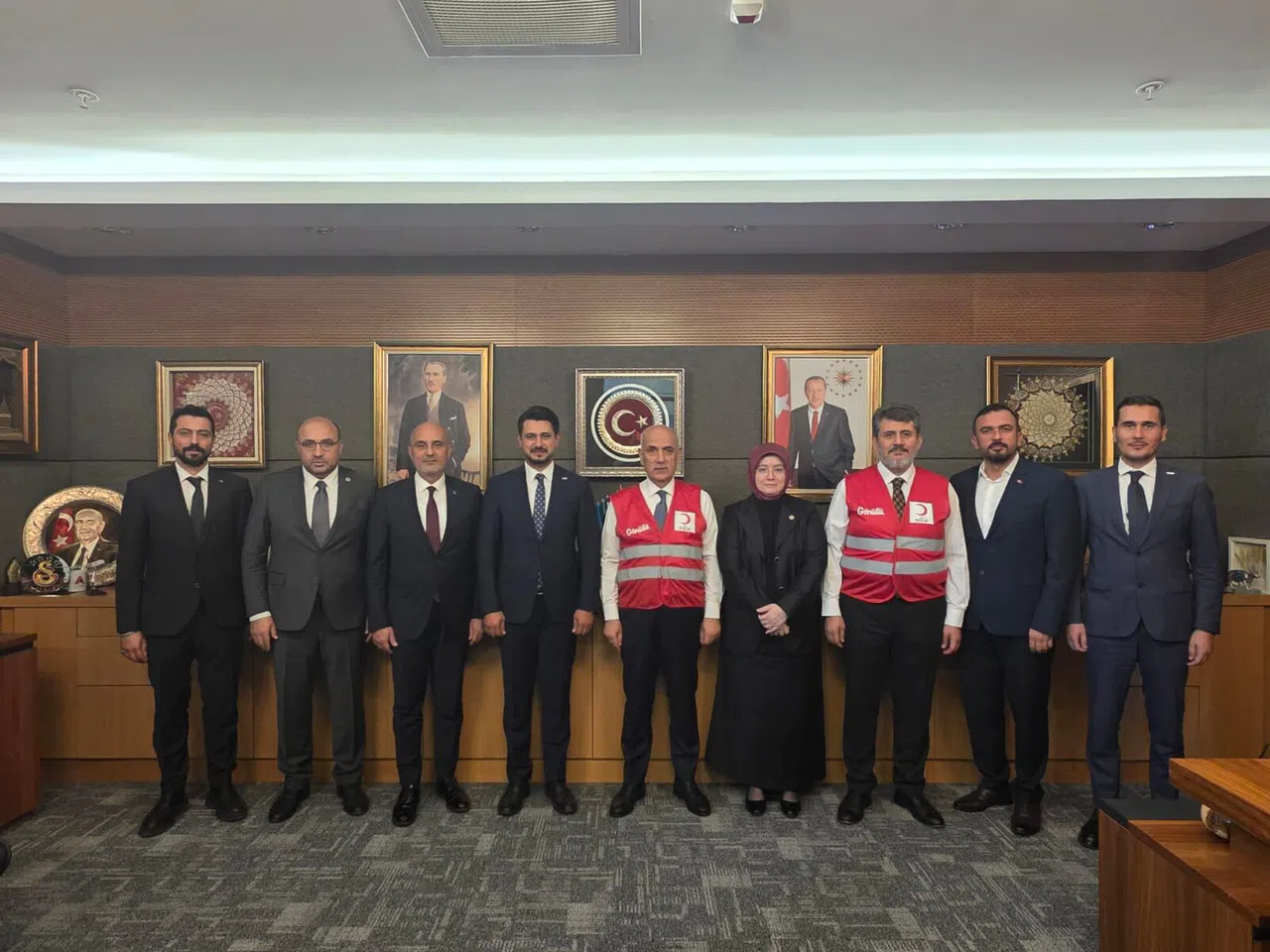 Milletvekili Kirişci Kahramanmaraş Kızılay Yönetimini Mecliste Ağırladı