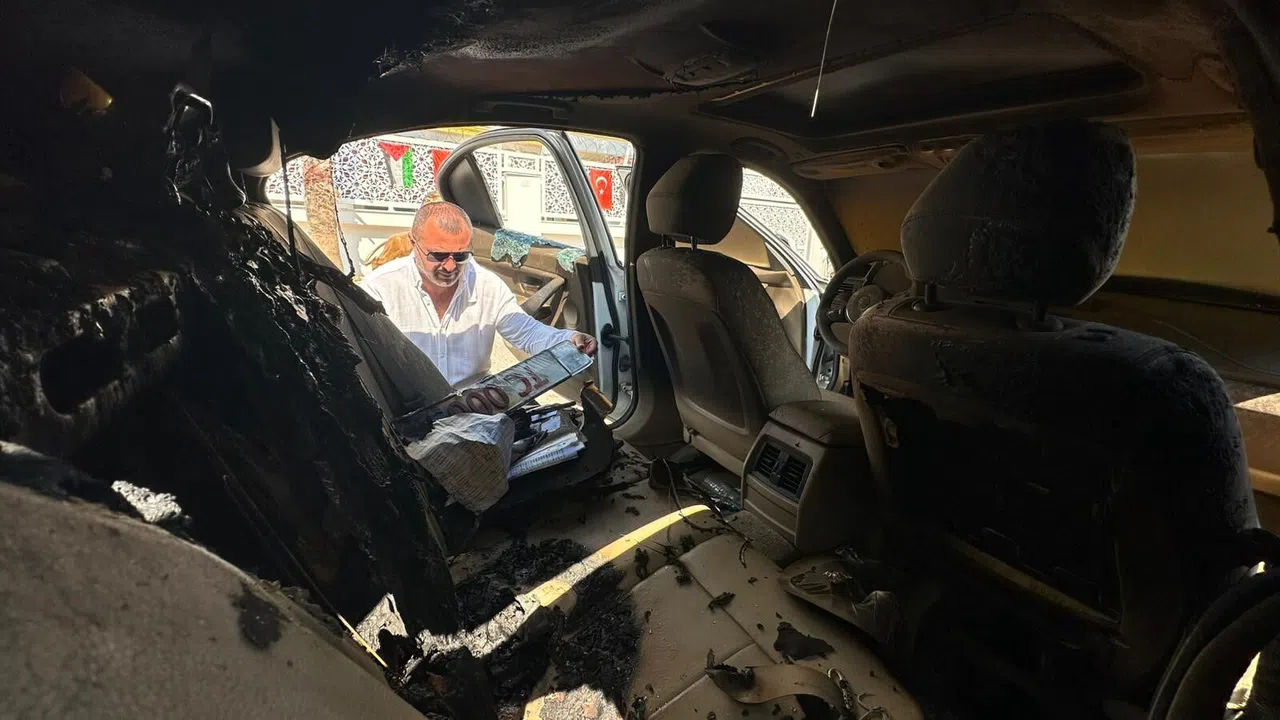 İş Adamının Lüks Otomobiline Saldırı