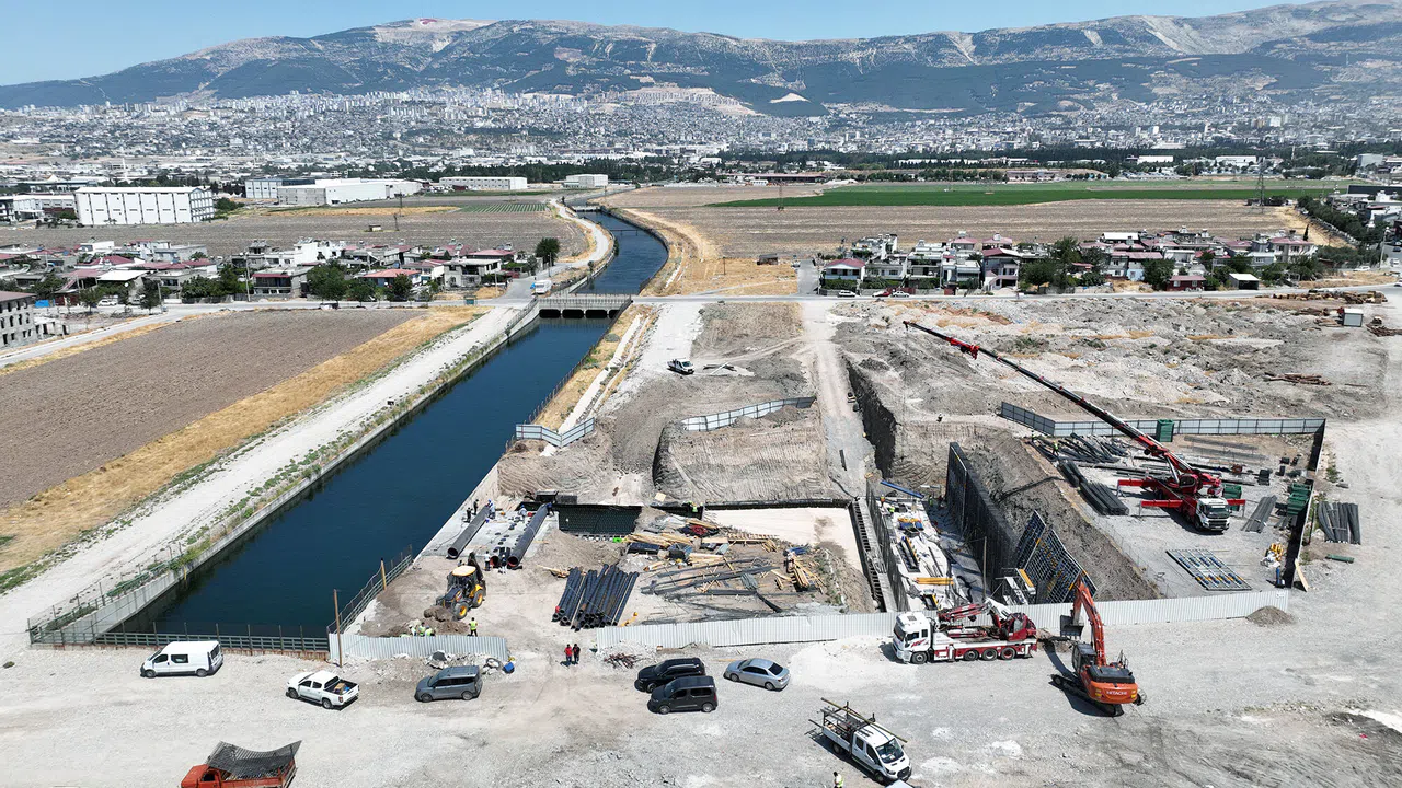Kahramanmaraş'ta Kesintisiz Su İçin Terfi Merkezi Projesi
