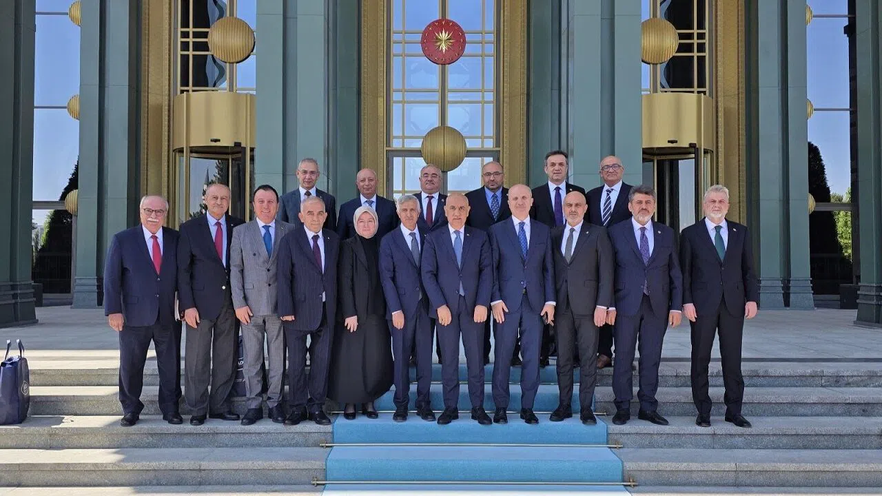 Kahramanmaraş Heyetinden Cumhurbaşkanı Yardımcısı Yılmaz’a Ziyaret