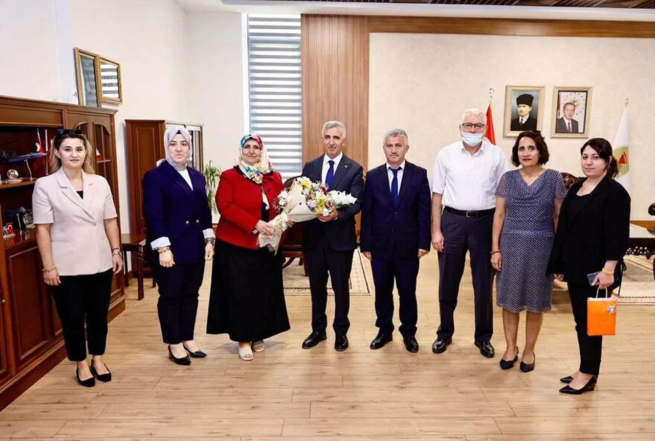 Kahramanmaraş Valisi Ünlüer, Nüfus Müdürlüğü Heyetini Ağırladı