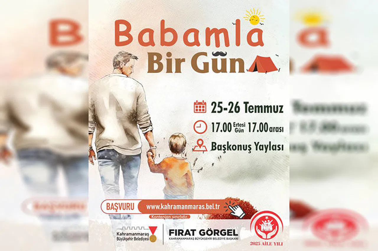 Kahramanmaraşlı Çocuklar “Babamla Bir Gün” Etkinliğiyle Doğada Buluşuyor