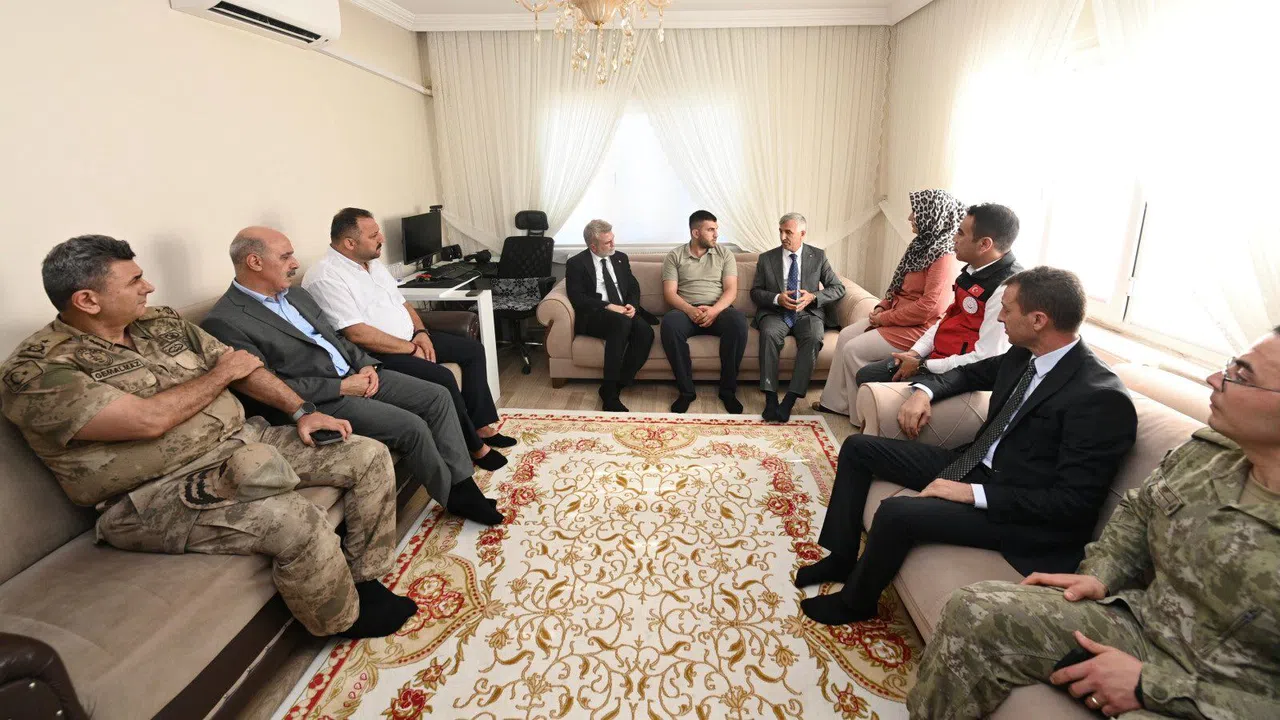 Kahramanmaraşlı Gaziye Moral Ziyareti