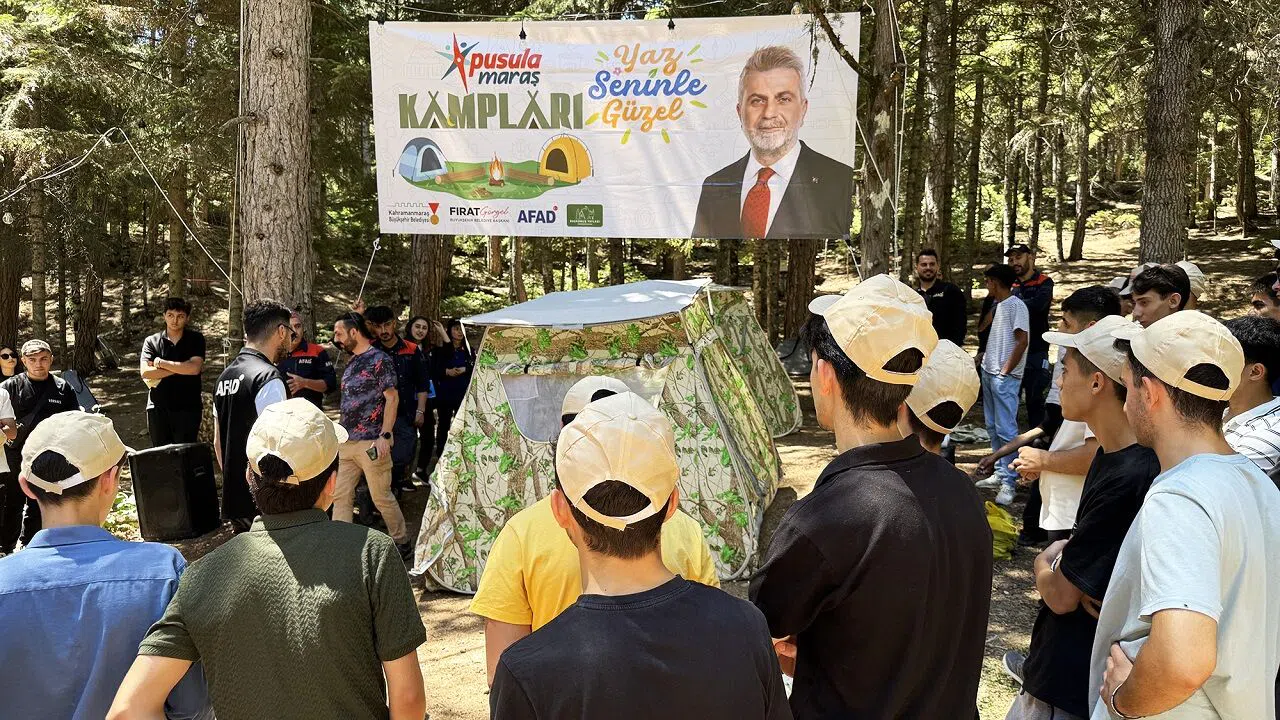 Kahramanmaraş’ta Gençlik Rüzgarı: Pusula Maraş Kampında Dolu Dolu Etkinlik