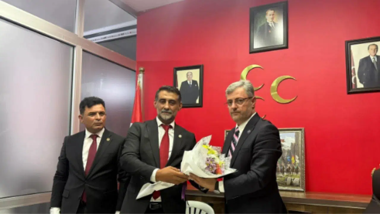 MHP Türkoğlu İlçe Başkanlığı'na Seyfi Eyidoğan Getirildi