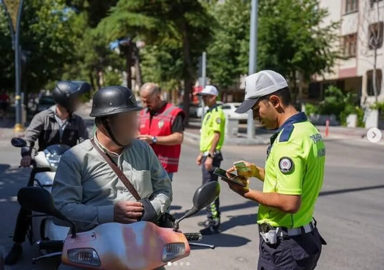 Motosiklet Sürücülerine Sıkı Denetim