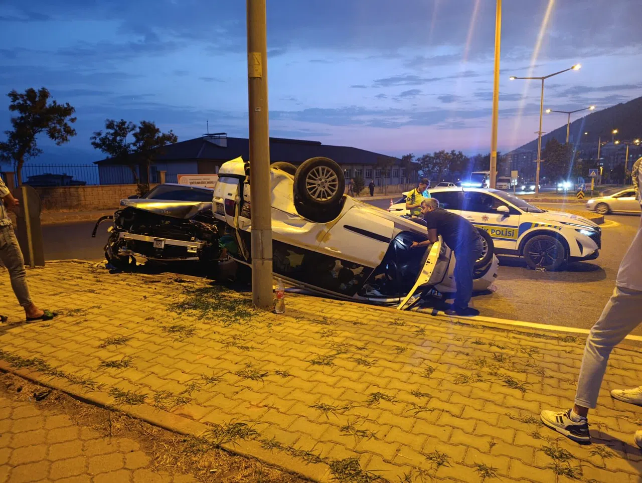 Kahramanmaraş’ta Trafik Kazası: 2 Yaralı