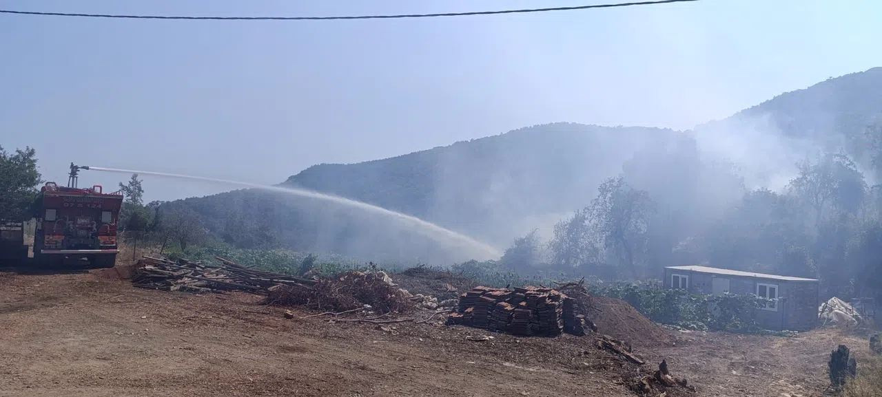 Yangın 7 Dakikada Müdahale İle Kontrol Altın Alındı