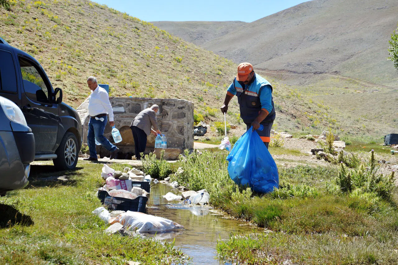 Yaylalara Katı Atık Toplama Hizmeti Sunuluyor