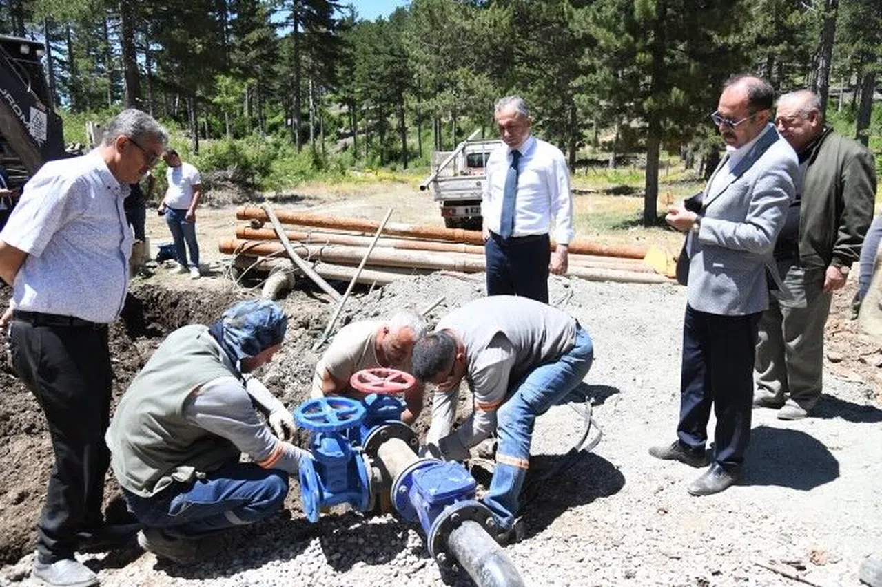 Yaylalarda Su Abonelikleri Başladı