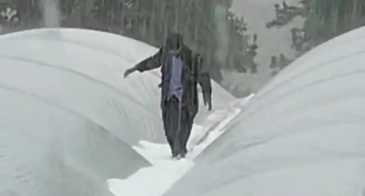 Yüksek Kesimlerinde Dolu Yağışı Etkili Oldu