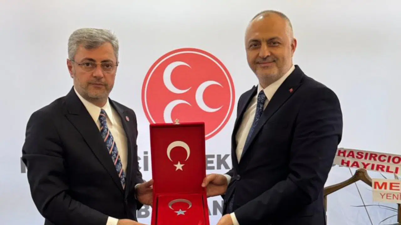 MHP Kahramanmaraş İl Başkanlığı'na Atanan Mansur Metehan’a Hayırlı Olsun Ziyareti