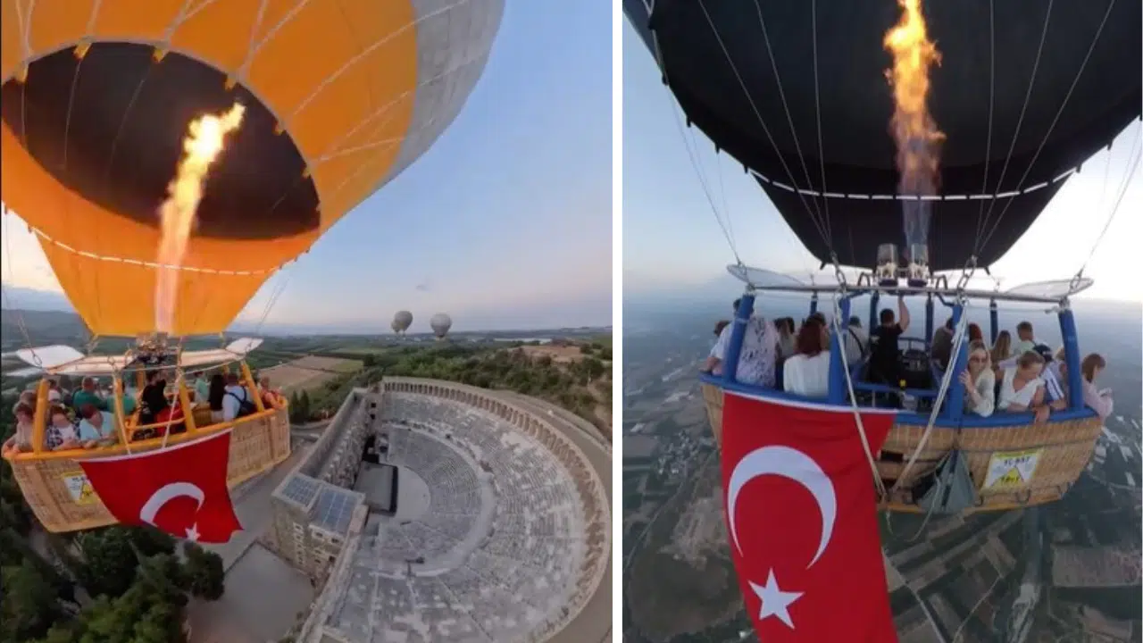 30 Ağustos Coşkusu Balonlarla Gökyüzüne Taşındı