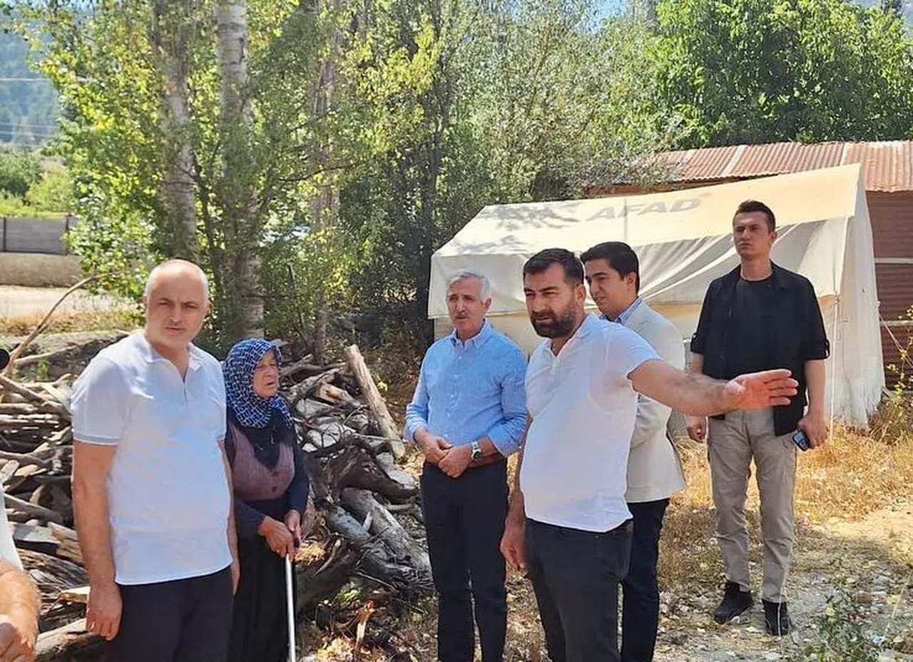 Başkan Gökşen; “Andırın’da 45 Çelik Köy Evi Teslim Edildi”