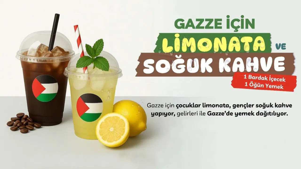 Kahramanmaraş’ta Genç Aktivistler Gazze’ye Destek İçin İçecek Satışı Yapacak