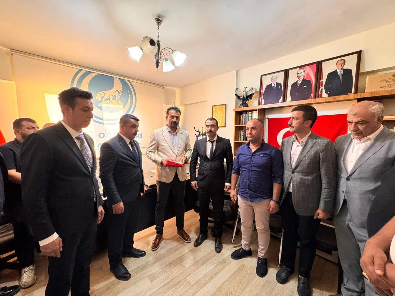 Ülkü Ocakları Dulkadiroğlu İlçe Başkanlığında Bayrak Değişimi