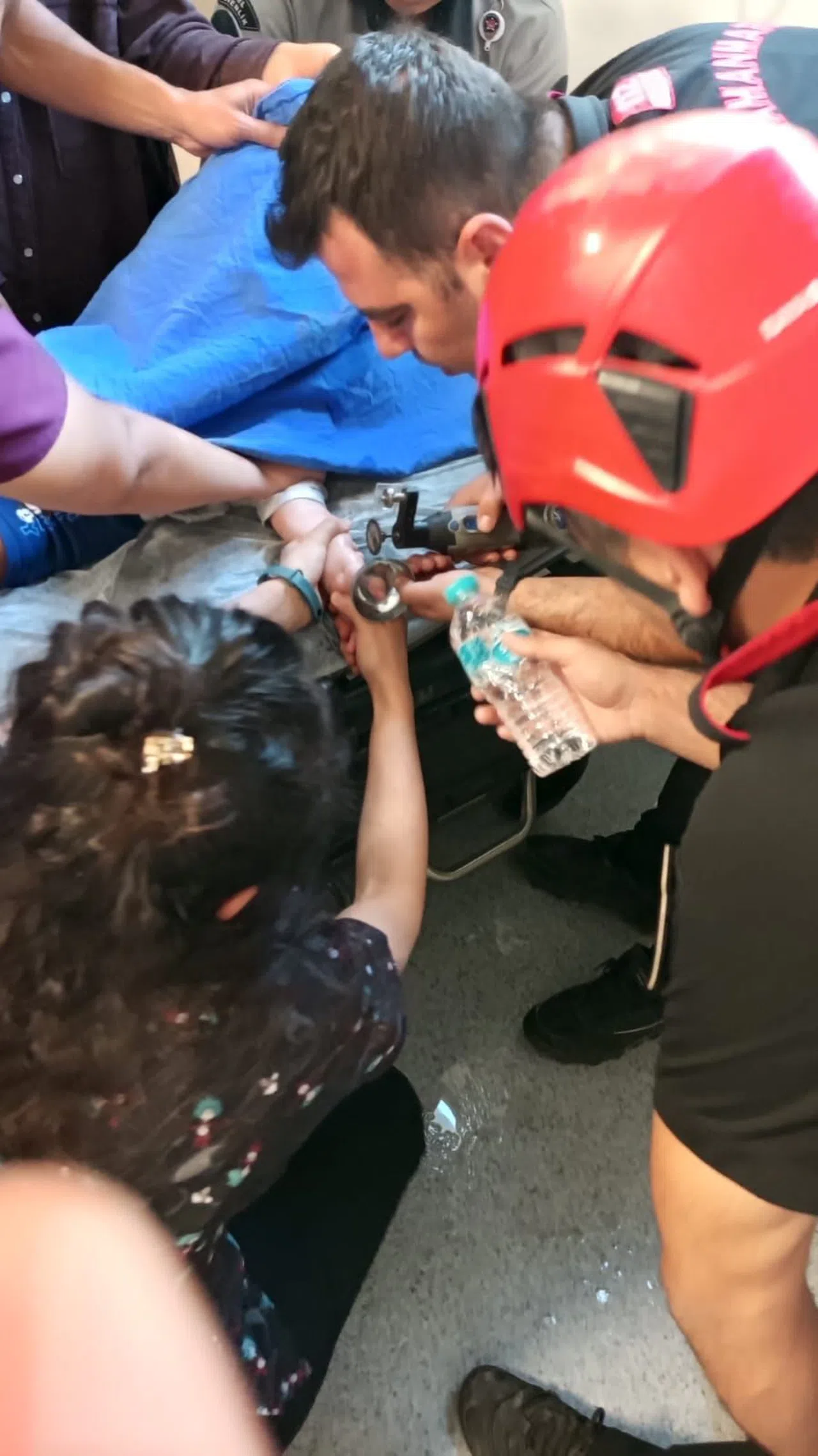 Kahramanmaraş’ta Çocuğun Parmağı Musluk Aynasına Sıkıştı