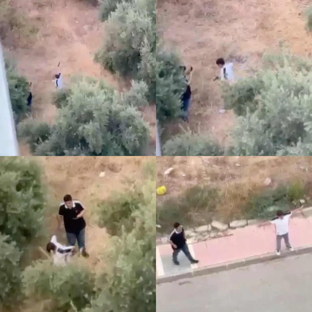 Çocukların Tabanca İle Tehlikeli Oyunu Kamerada