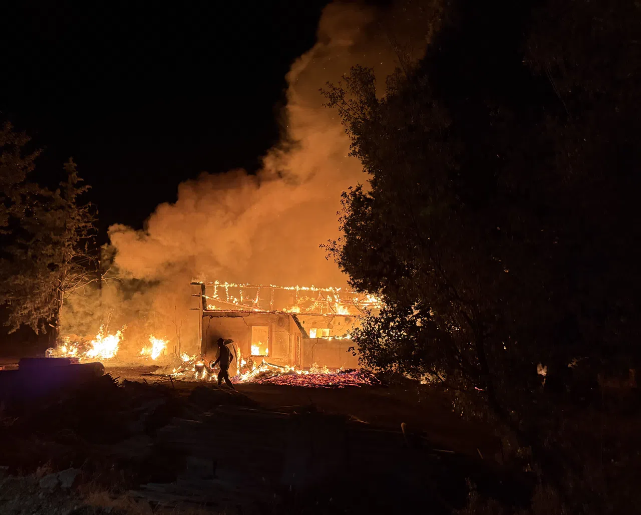 Kereste Fabrikasının Lojmanı Alev Alev Yandı, Büyük Panik Yaşandı