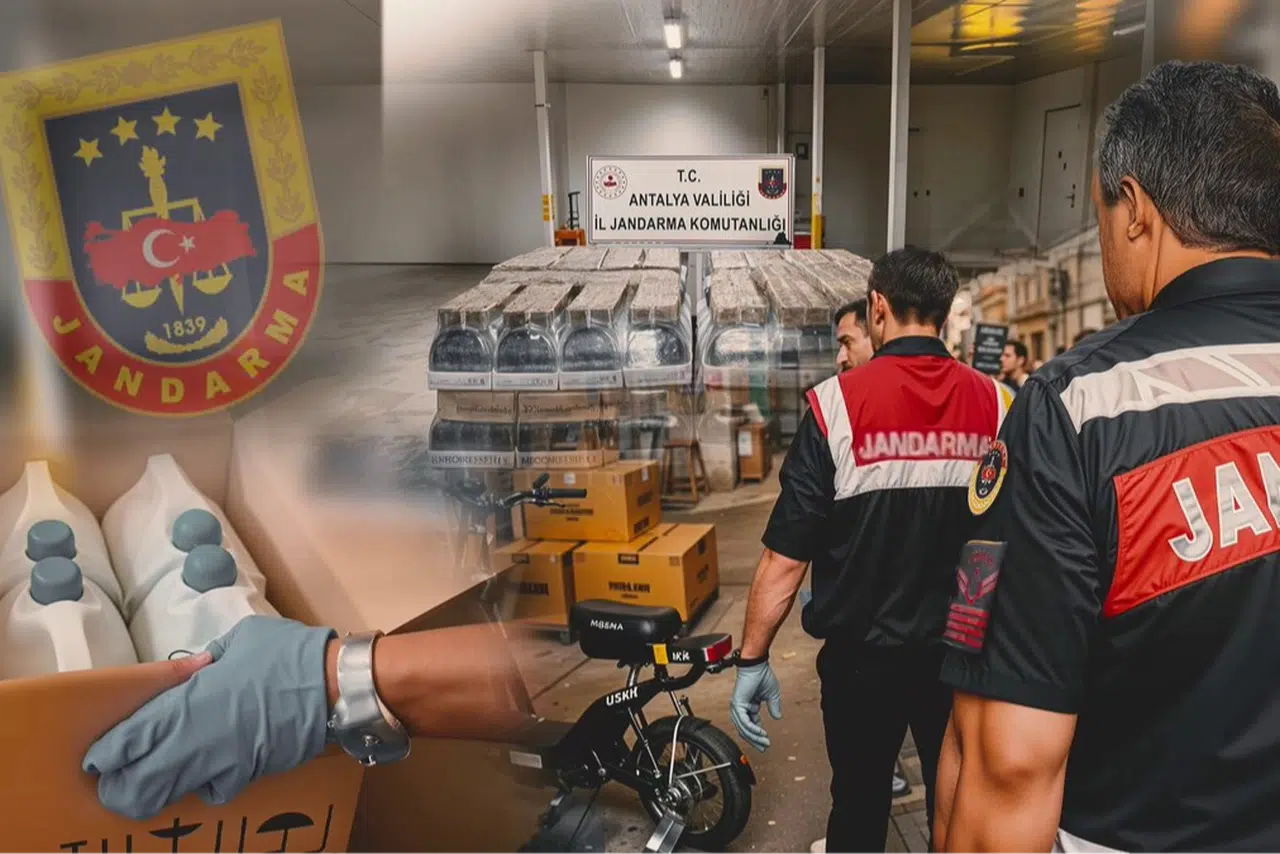 120 bin litre sahte alkol! 7 şüpheli gözaltında