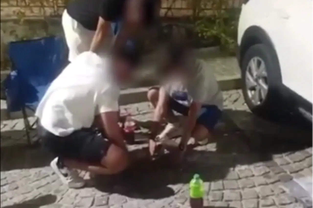 Çevreyi kirleten gençlere çöp toplattı, ceza kesti!