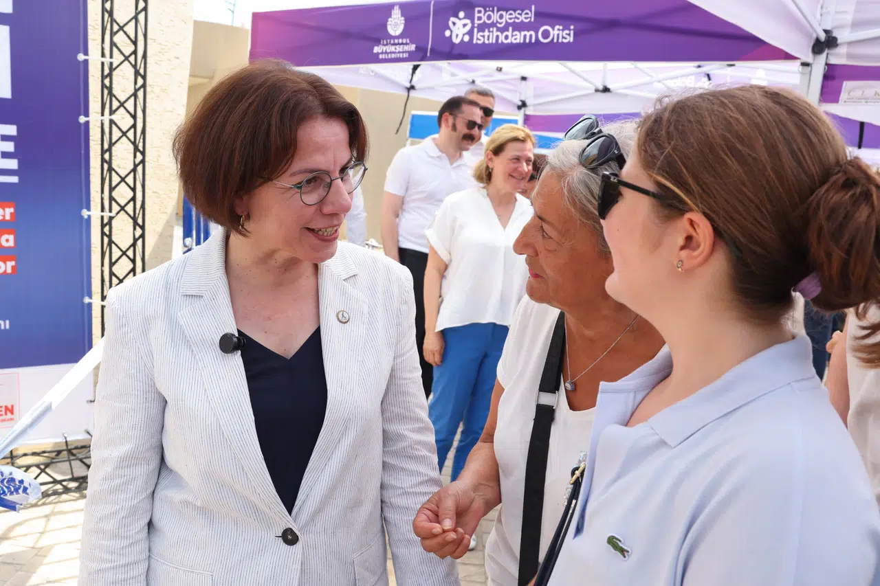 İş arayanlarla işverenler bu fuarda buluştu