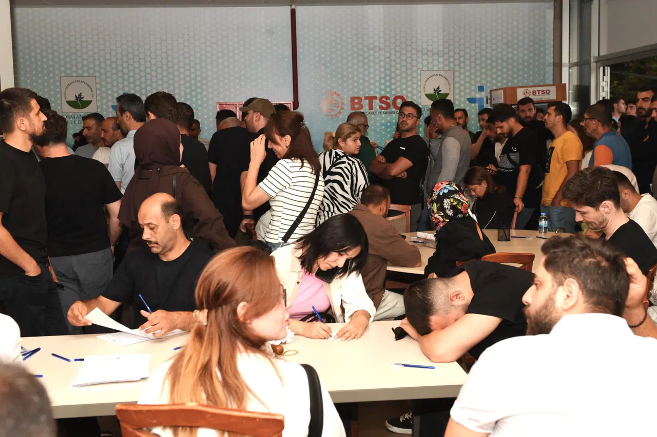 İstihdam buluşması doldu taştı