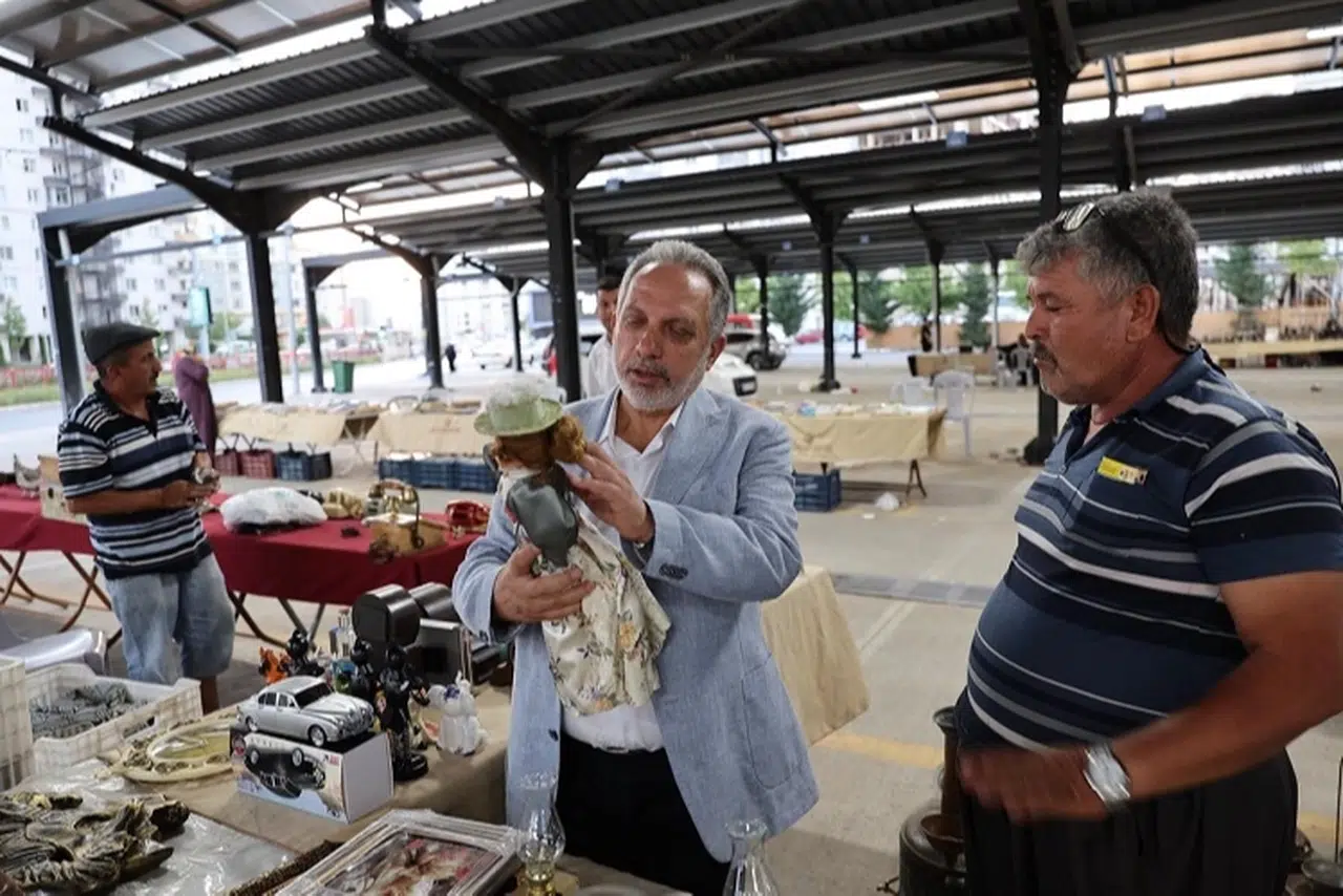 Kayseri Talas'ta antikacılar buluştu