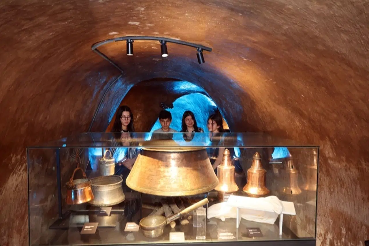 Kayseri Talas'ta serinleten mekan