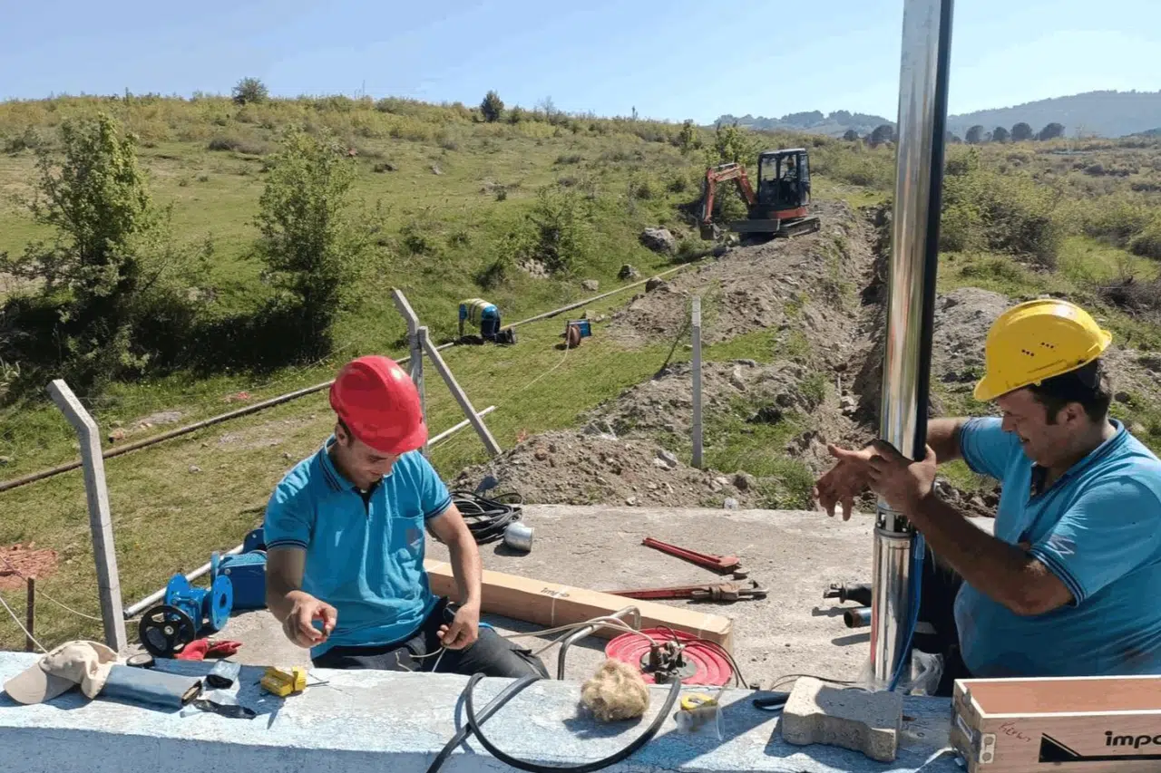 Kepsut'ta içme suyu sorunu çözüldü