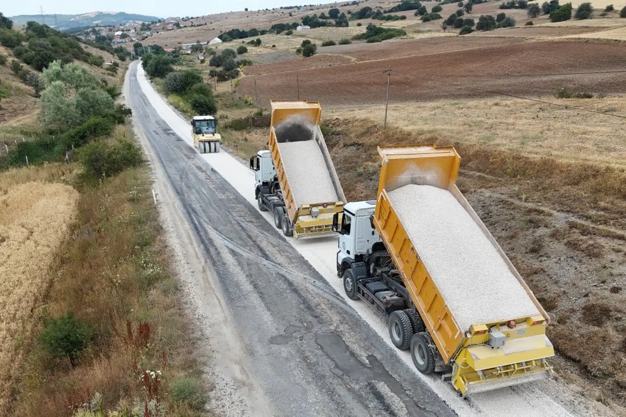 Kırsalda yol seferberliği