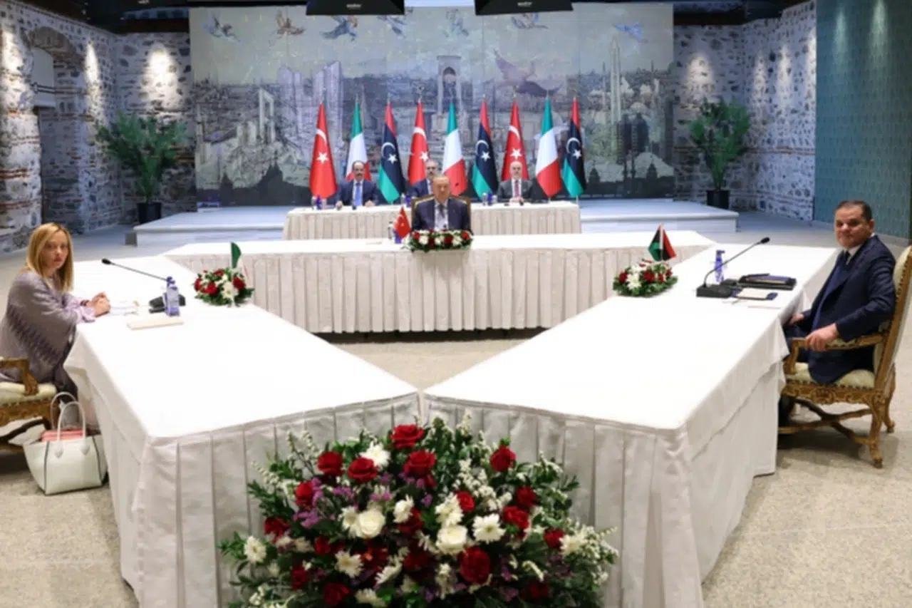 Türkiye, İtalya ve Libya İşbirliği Zirvesi İstanbul’da başladı