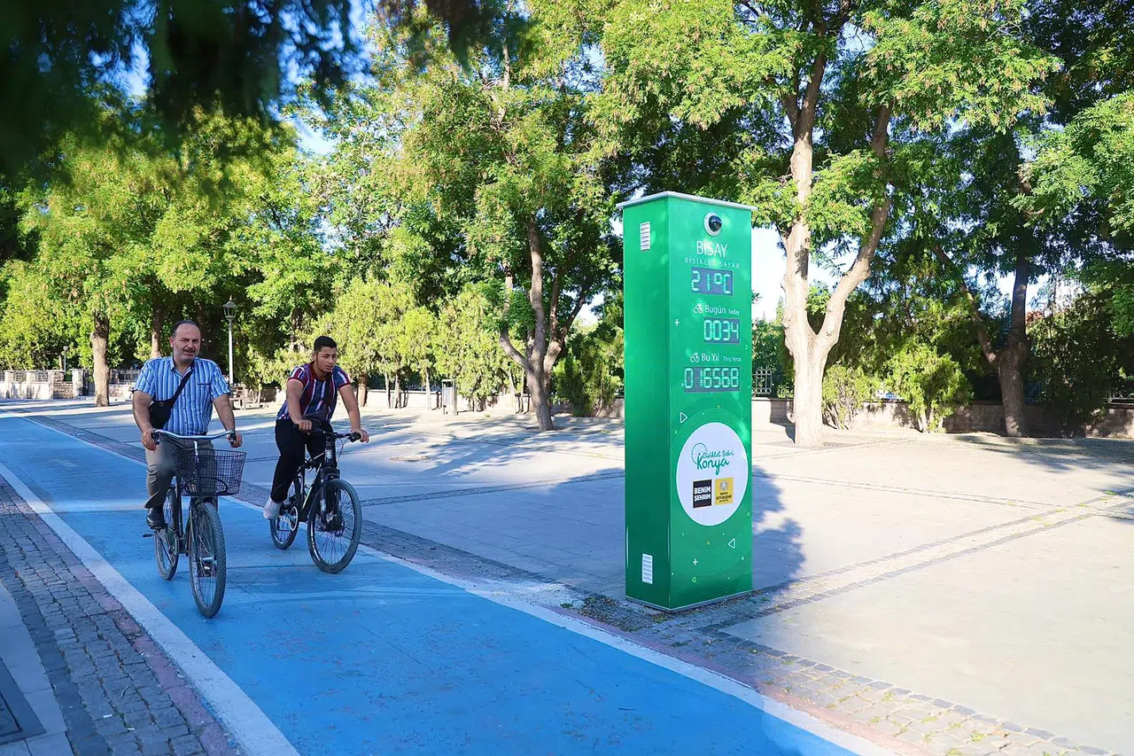 Yapay zeka destekli bisiklet sayaçları devrede