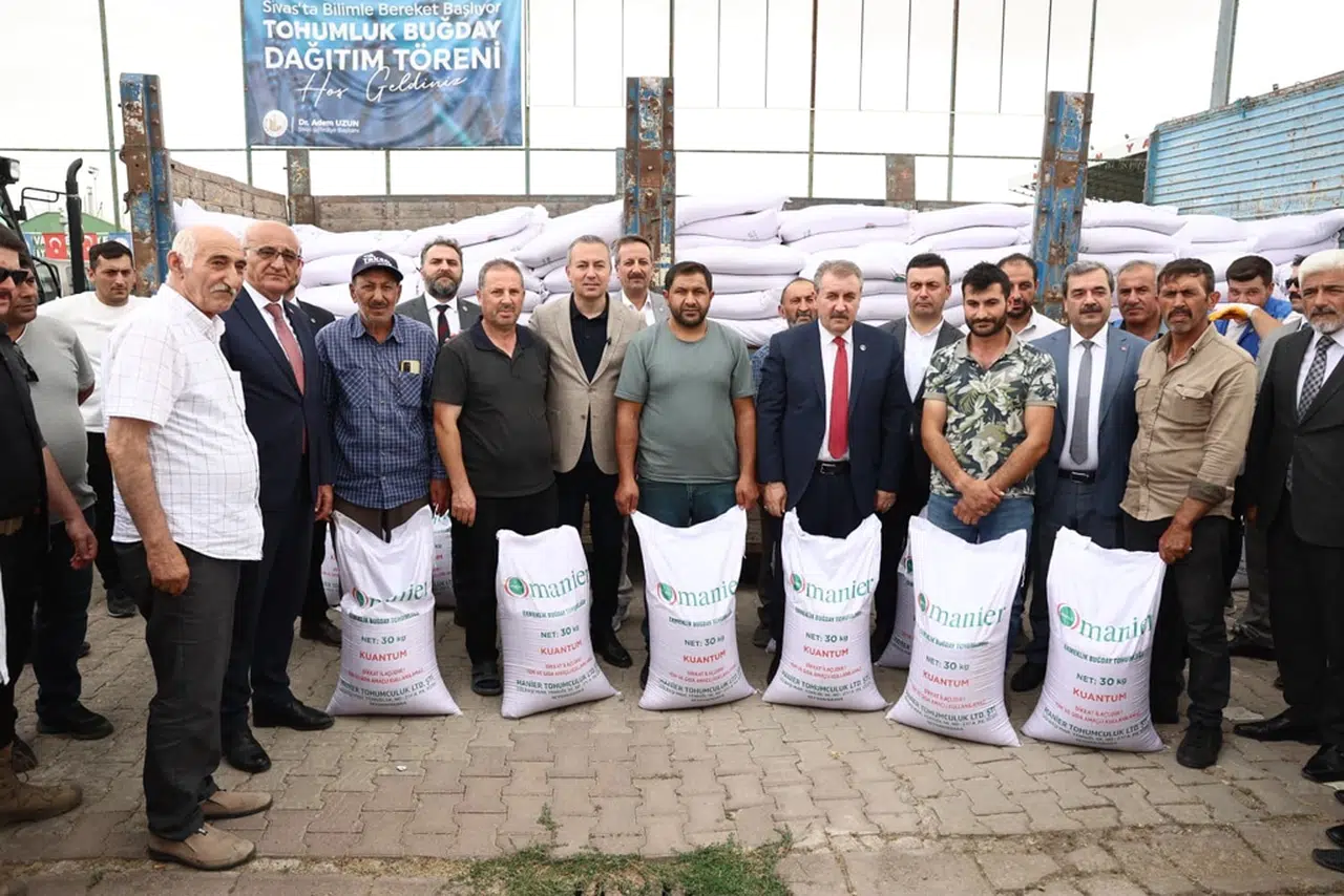 Yerli ve sertifikalı buğday tohumları ücretsiz dağıtıldı