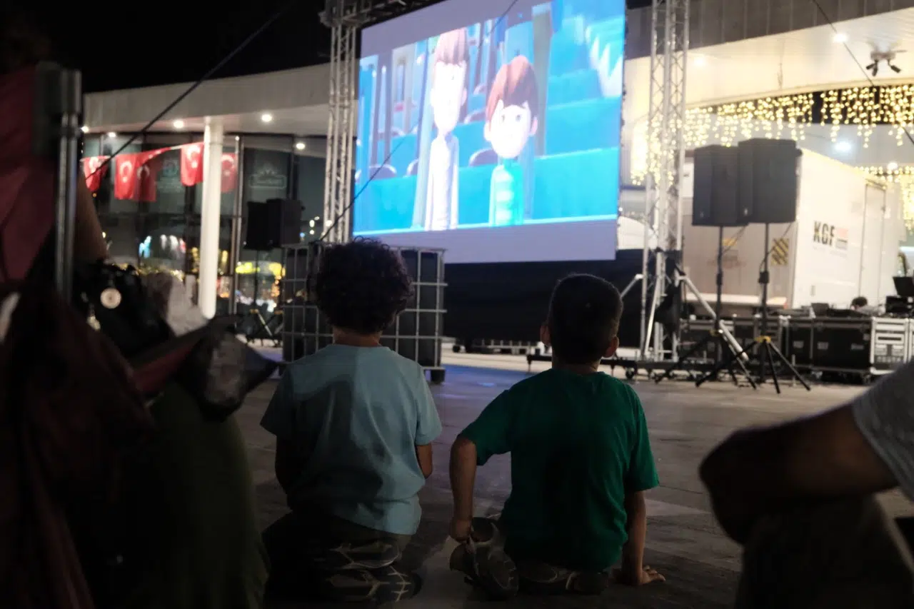 Yıldızların altında ‘Rafadan Tayfa’ keyfi