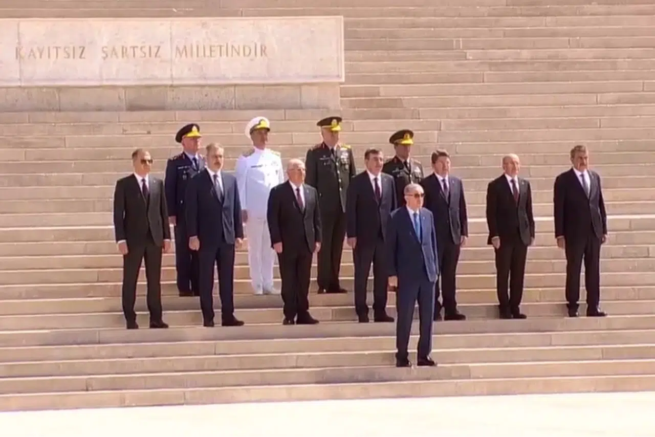 Yüksek Askeri Şura toplantı öncesi Anıtkabir'de