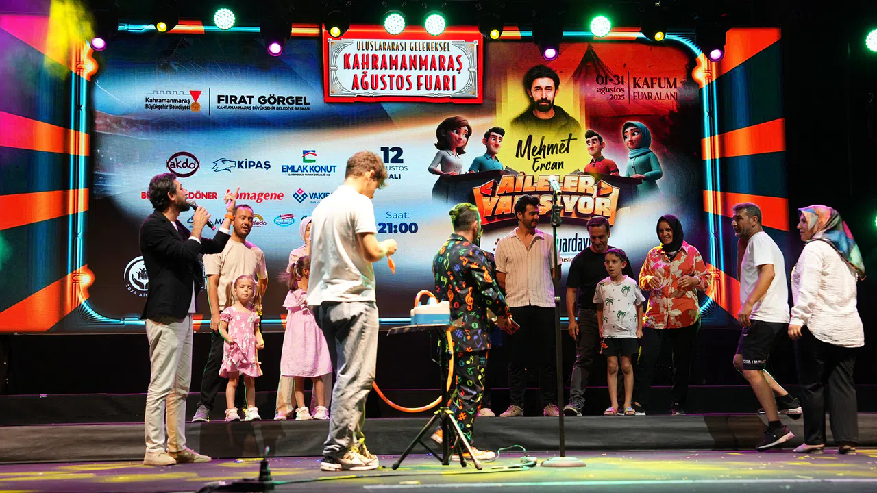 “Aileler Yarışıyor” Fuara Neşe ve Renk Kattı