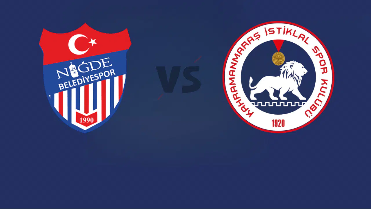 Kahramanmaraş İstiklalspor ve Niğde Belediyespor Karşı Karşıya