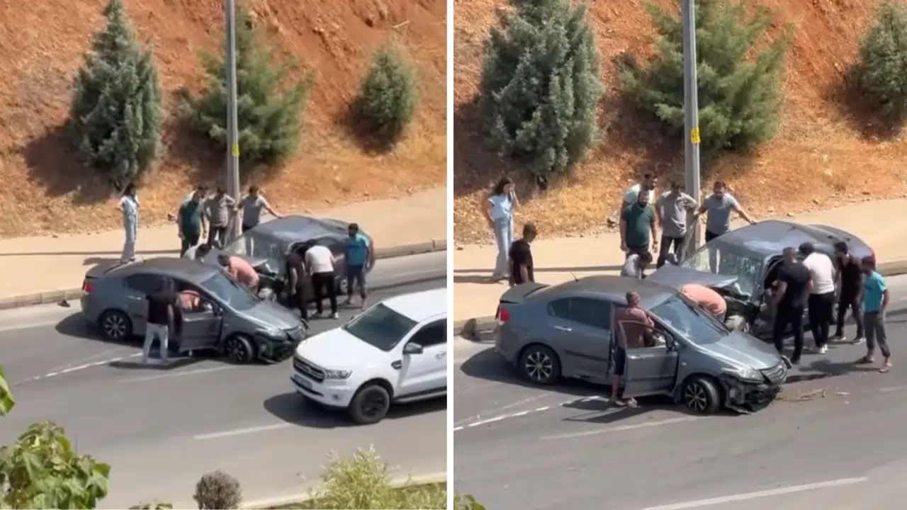 Kahramanmaraş Sümbüllü Yolunda Yine Kaza