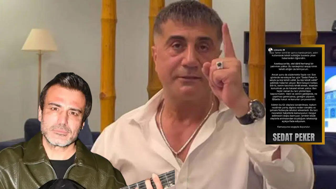 Sedat Peker'den Kahramanmaraşlı Sanatçıya Yanıt