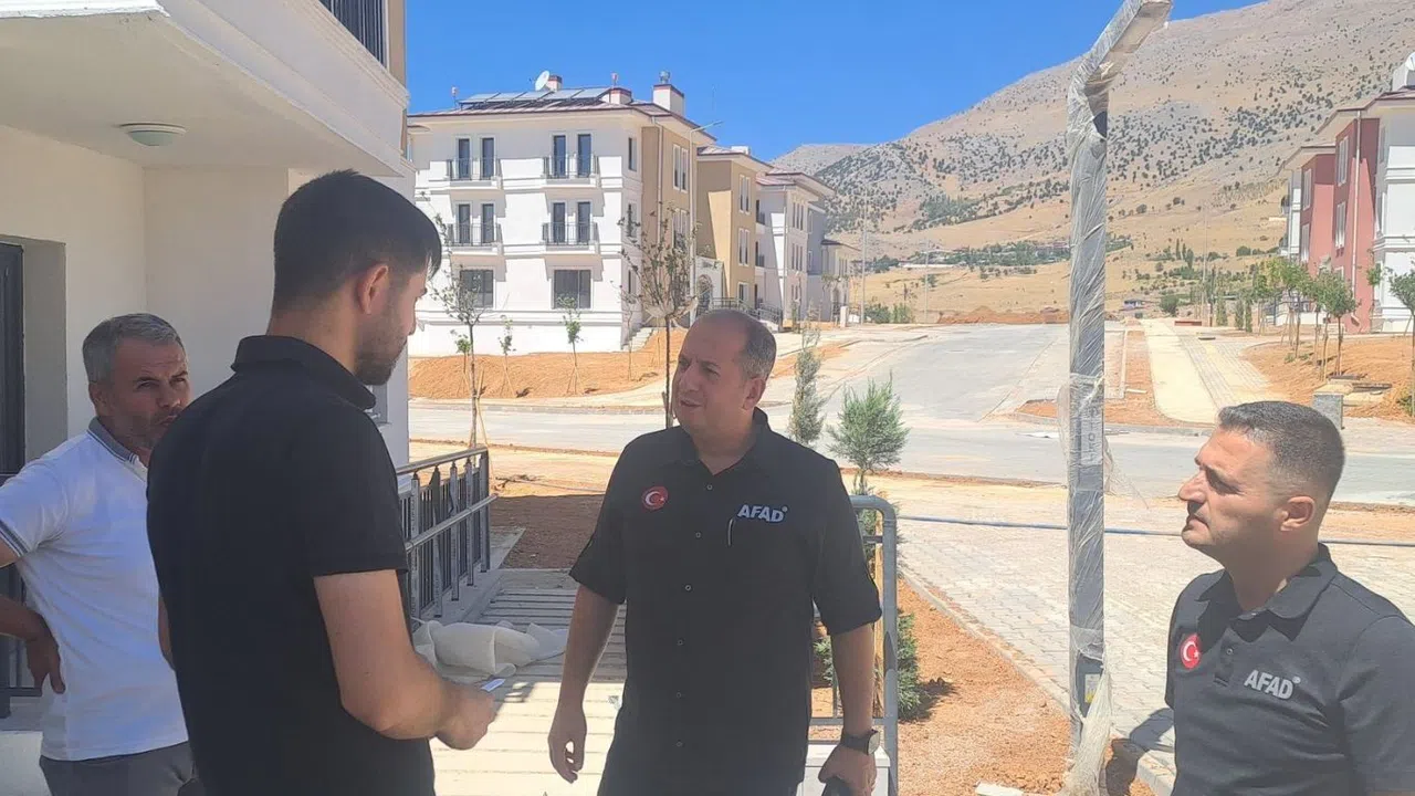 Kahramanmaraş’ta Afet Konutları İçin Çalışmalar Hız Kesmeden Sürüyor