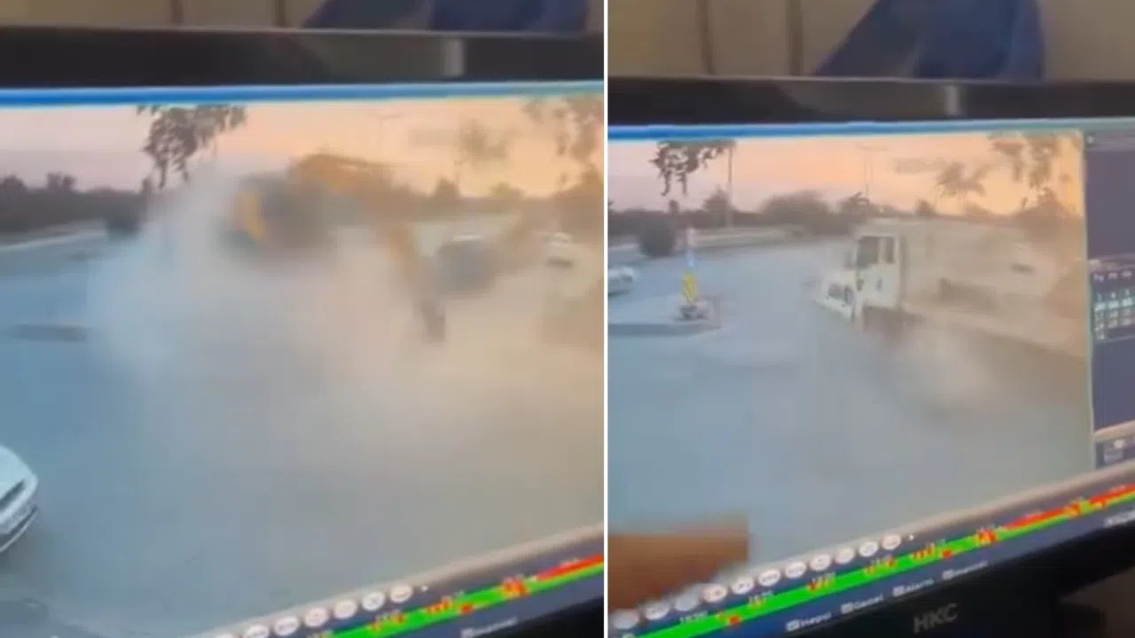 Kahramanmaraş’ta Freni Boşalan Tır Otomobile Çarptı: 2 Yaralı