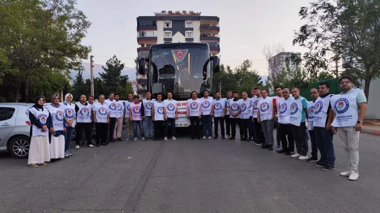 Kahramanmaraş’tan Ankara’daki Büyük Eyleme Katılmak İçin Yola Çıktılar