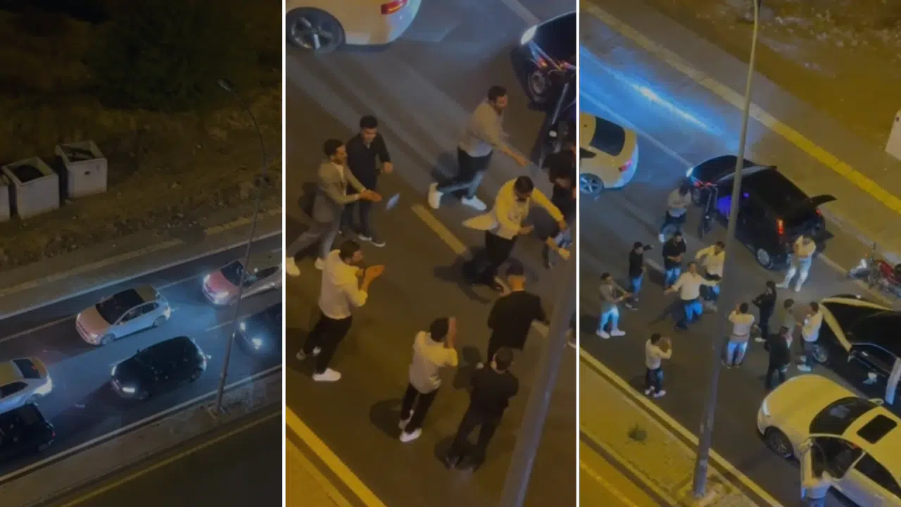 Kahramanmaraş’ta Düğün Eğlencesi İçin Yolu Kestiler